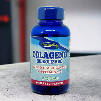 ¡Promoción! 2 frascos cápsulas de COLÁGENO Hidrolizado + Vitamina C + Ácido Hialurónico